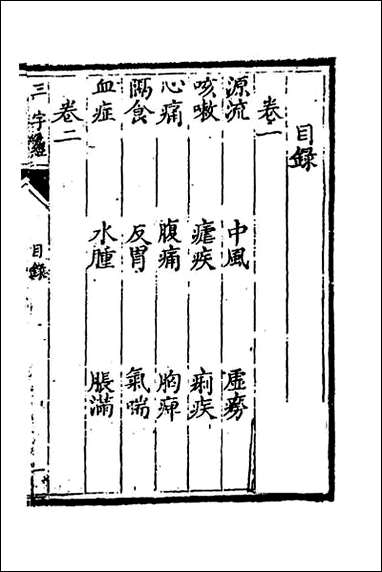 医学三字经_一 [医学三字经]