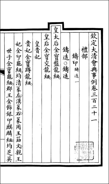 钦定大清会典事例_昆冈李鸿章等编修_A119 [钦定大清会典事例]