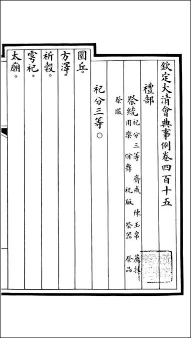 钦定大清会典事例_昆冈李鸿章等编修_A151 [钦定大清会典事例]