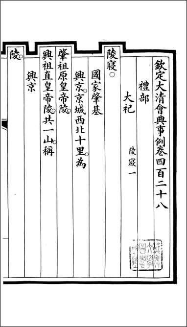 钦定大清会典事例_昆冈李鸿章等编修_A156 [钦定大清会典事例]