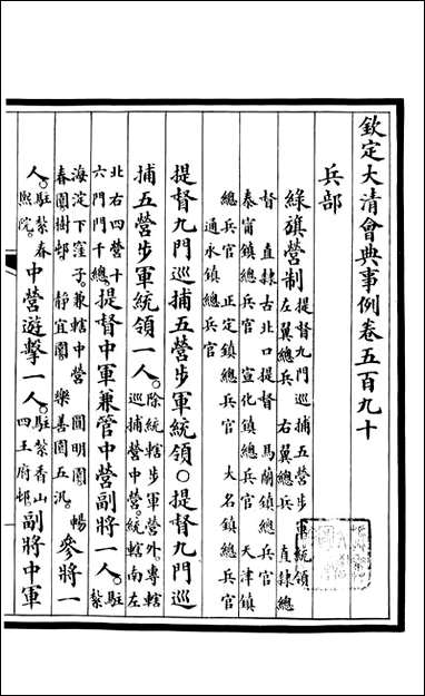 钦定大清会典事例_昆冈李鸿章等编修_A213 [钦定大清会典事例]