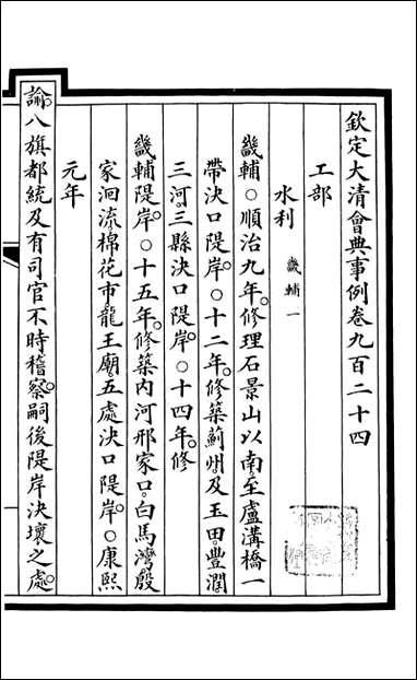 钦定大清会典事例_昆冈李鸿章等编修_A309 [钦定大清会典事例]