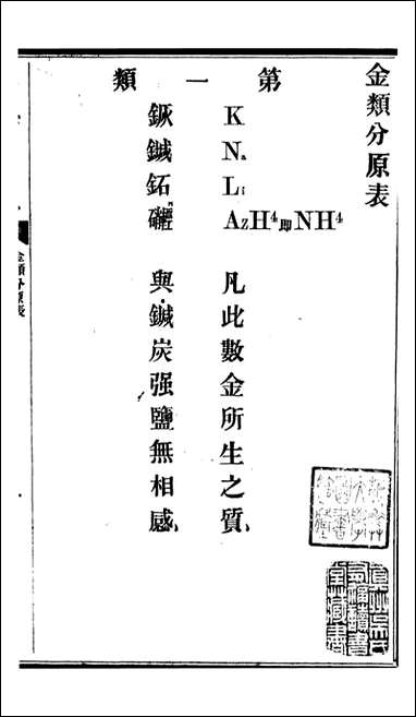 化学阐原_卷一_毕利干同文馆上海 [化学阐原]