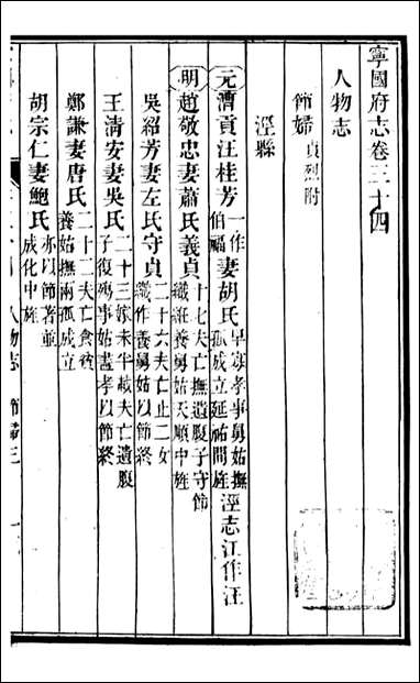 甯国府志_鲁铨_二九 [甯国府志]