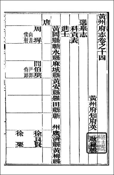 黄州府志_英启_十四 [黄州府志]