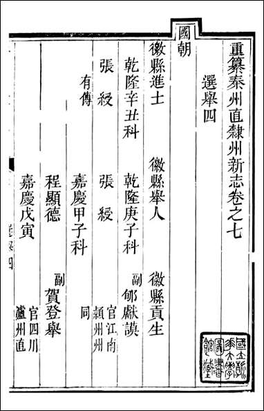 秦州直隶州新志_王权陇南书院_六 [秦州直隶州新志]