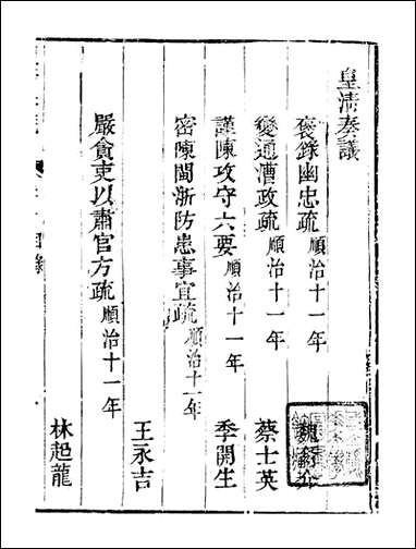 皇清奏议_都城国史馆 琴川居士_八 [皇清奏议]