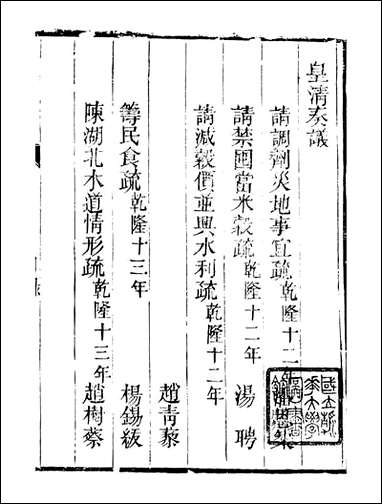 皇清奏议_都城国史馆 琴川居士_三三 [皇清奏议]