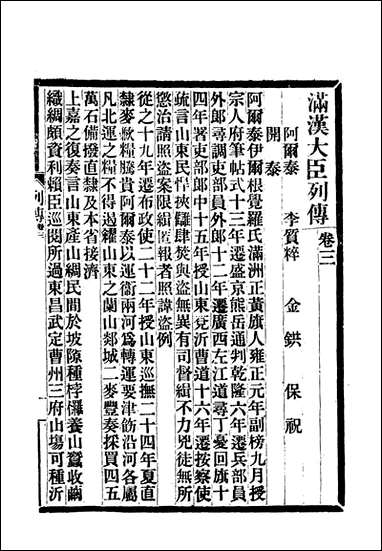 满汉大臣列传_二 [满汉大臣列传]