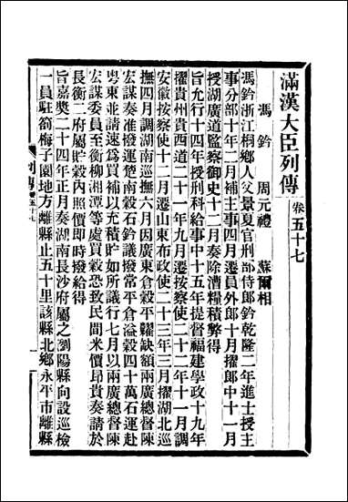 满汉大臣列传_二十一 [满汉大臣列传]