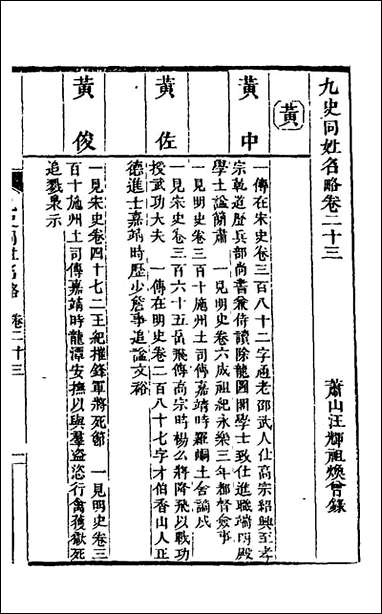 九史同姓名略_九_汪辉祖辑 [九史同姓名略]