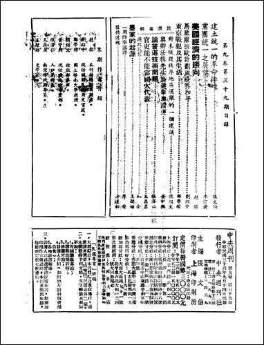 中央週刊张文伯中央週刊社南京 [中央週刊]