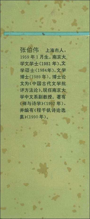 锺嵘诗品研究张伯伟 南京大学出版社南京 [锺嵘诗品研究张伯伟]