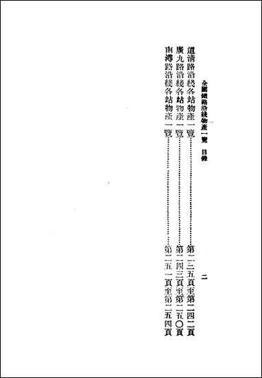 中华民国全国铁路沿线物产一览铁道部联运处