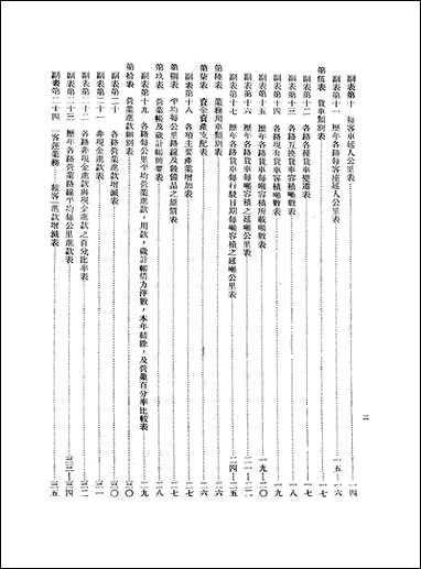 民国二十二年份中华国有铁路统计总报告铁道部总务司统计科 [民国]