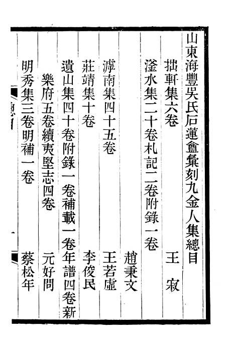 【拙轩集】一 - 石莲盦汇刻九金人集_吴重熹辑山东海丰吴氏.pdf