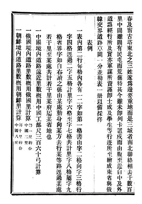 【东三省韩俄交界道里表】问影楼舆地丛书_胡思敬新昌胡氏.pdf