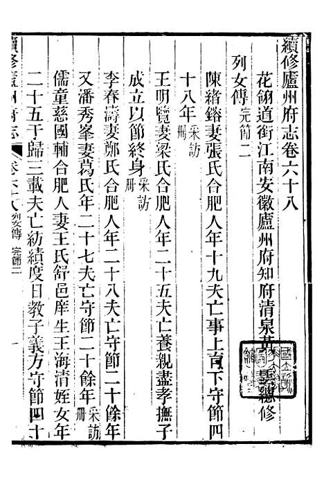 【续修庐州府志】三十 - 汪宗沂.pdf