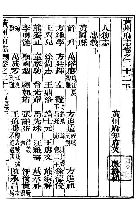 【黄州府志】二十三 - 英启.pdf