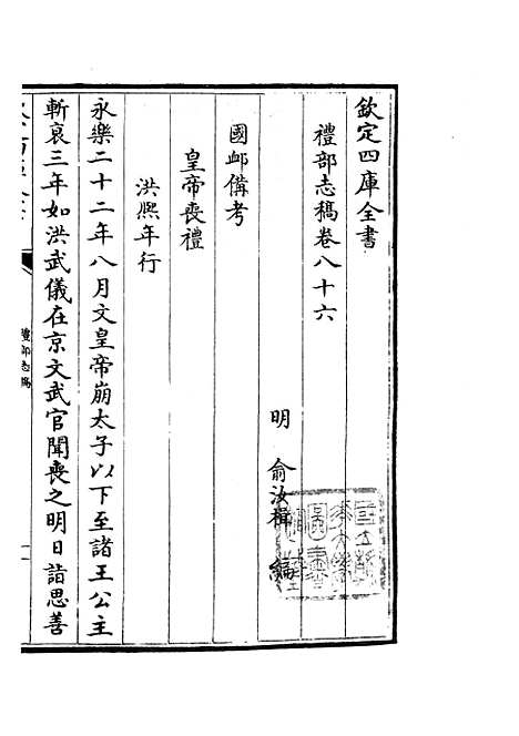 【礼部志稿】四十六 - 职官类_史部_初集_四库全书珍本.pdf