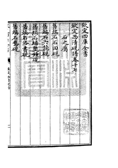 【钦定西清砚谱】十五 - 谱录类_子部_初集_四库全书珍本.pdf