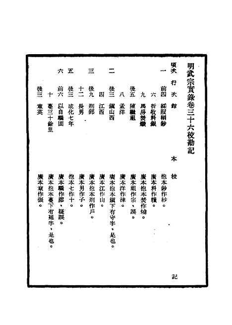 【明武宗实录】校勘记三 - 明实录.pdf