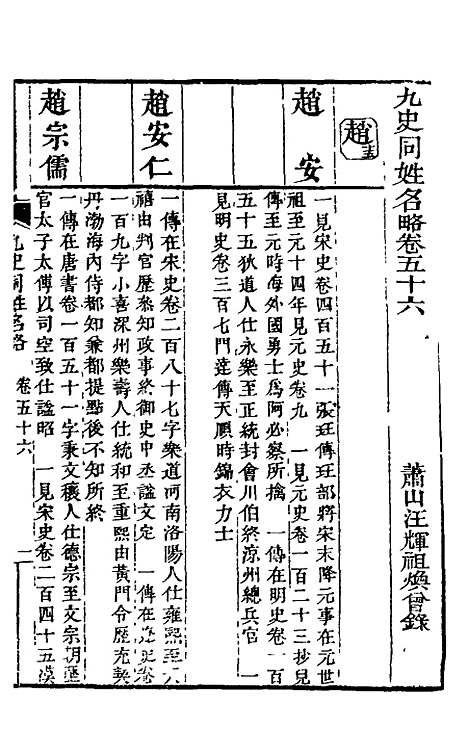 【九史同姓名略】二十 - 汪辉祖辑.pdf