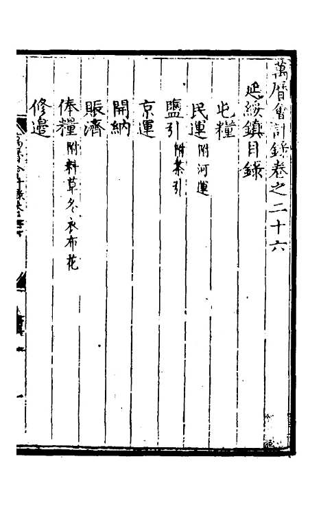 【万历会计录】二十一 - 张学颜.pdf