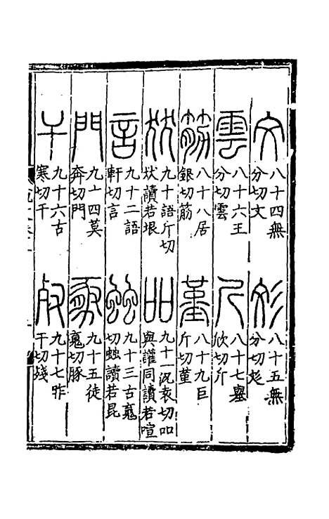 【重刊许氏说文解字】五音韵谱二 - 李焘.pdf