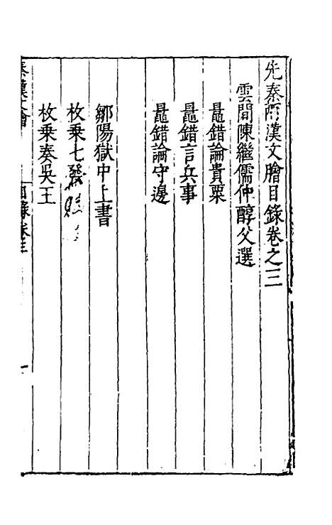 【先秦两汉文脍】三 - 陈继儒选.pdf