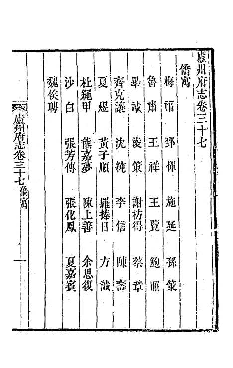 【嘉庆庐州府志】二十一 - 张祥云修.pdf