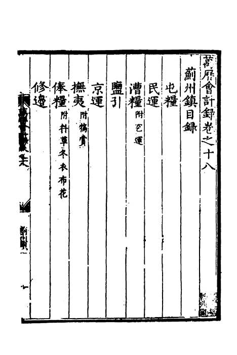 【万历会计录】十五 - 张学颜等.pdf