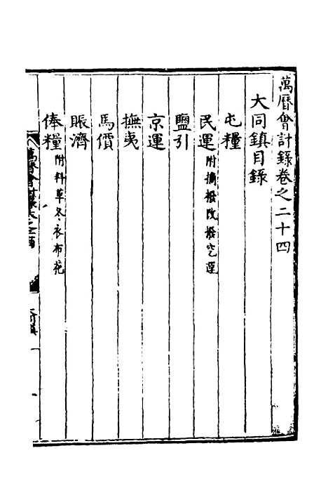 【万历会计录】十九 - 张学颜等.pdf