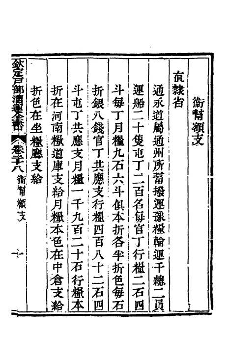 【钦定户部漕运全书】十五 - 载龄等修.pdf