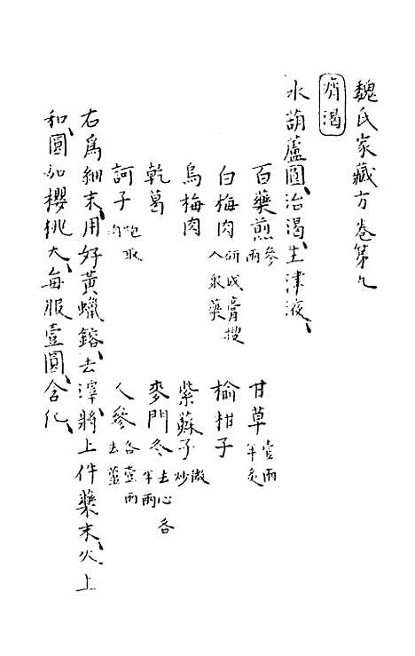 【魏氏家藏方】六 - 魏岘.pdf