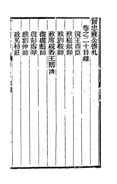 【曾忠襄公书札】二十 - 曾国荃.pdf