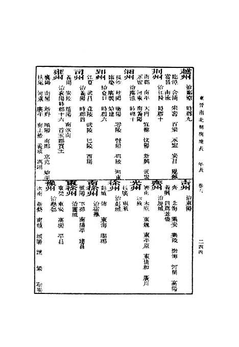 【东晋南北朝舆地表】二 - 徐文范印书馆.pdf