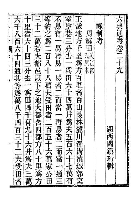 【六典通考】卷二十九至卷三十 - 阎镇珩北岳山房.pdf