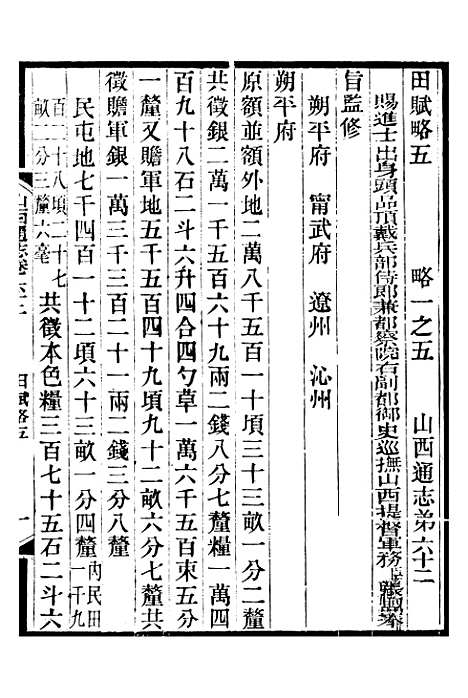 【山西通志】卷六十二至卷六十三 - 曾国荃张荃.pdf