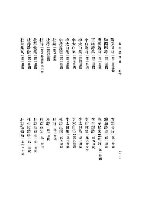 【文渊阁书目】二 - 丛书集成初编_杨士奇.pdf