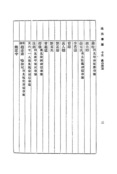 【宋元学案】十五 - 丛书集成初编_黄宗羲.pdf