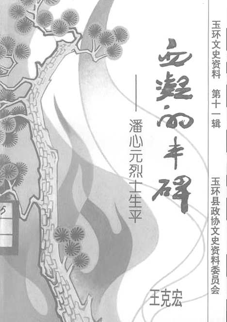 【玉环文史资料】第11辑血凝的丰碑潘心元烈士生平 - 戴汉节.pdf