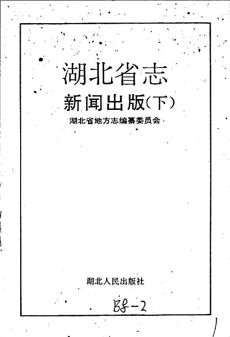 湖北省志新闻出版（下）（湖北）湖北省志.pdf