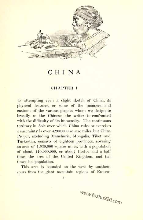 《中国》ChinaBy HArthur Blake插画 1909年