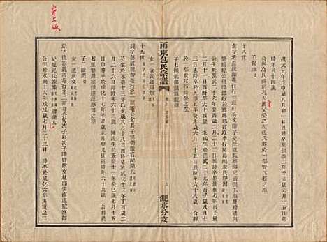 浙江[包姓] 甬东包氏宗谱十九卷首一卷 — 清嘉庆二年（1797）_三.pdf