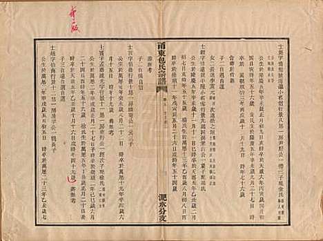 浙江[包姓] 甬东包氏宗谱十九卷首一卷 — 清嘉庆二年（1797）_五.pdf