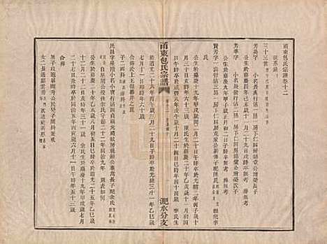 浙江[包姓] 甬东包氏宗谱十九卷首一卷 — 清嘉庆二年（1797）_十二.pdf