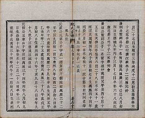 安徽[鲍姓] 歙新馆鲍氏着存堂宗谱十六卷 — 清光绪元年（1875）_八.pdf