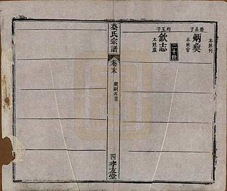 湖北[蔡姓] 蔡氏宗谱八卷卷首上下卷末 — 清光绪二十一年[1895]_九.pdf