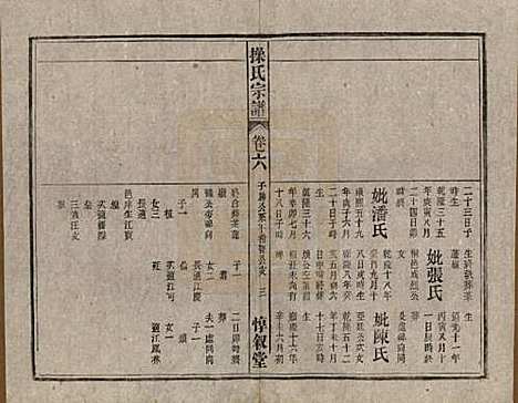 安徽[操姓] 操氏宗谱六十三卷 — 民国三十七年（1948）_六.pdf